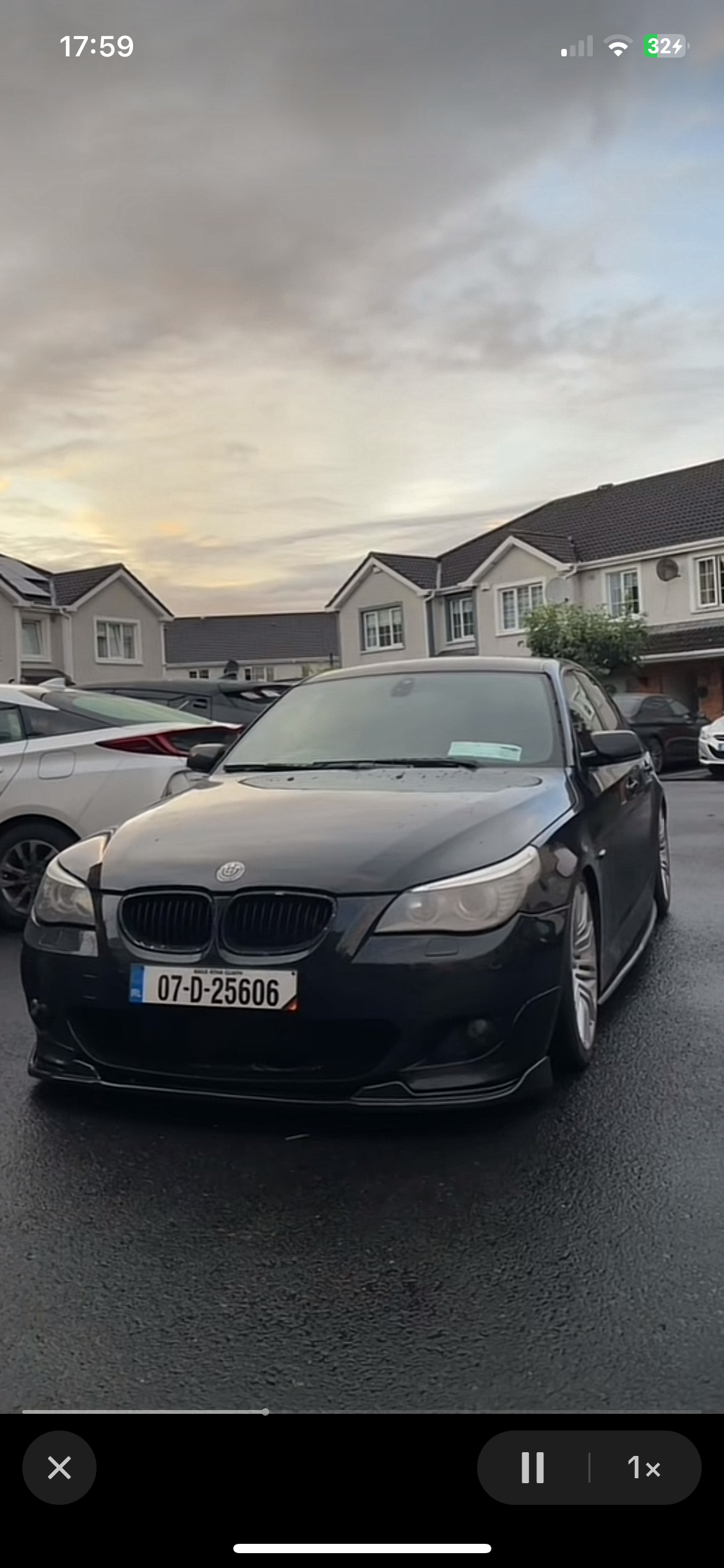 E60 front splitter