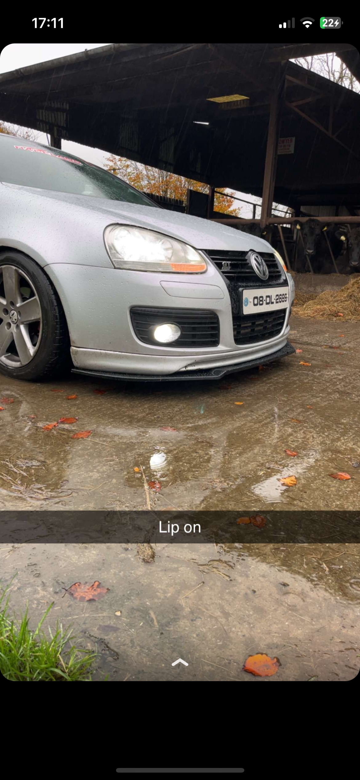 Mk6 golf r20 splitter (style 1)