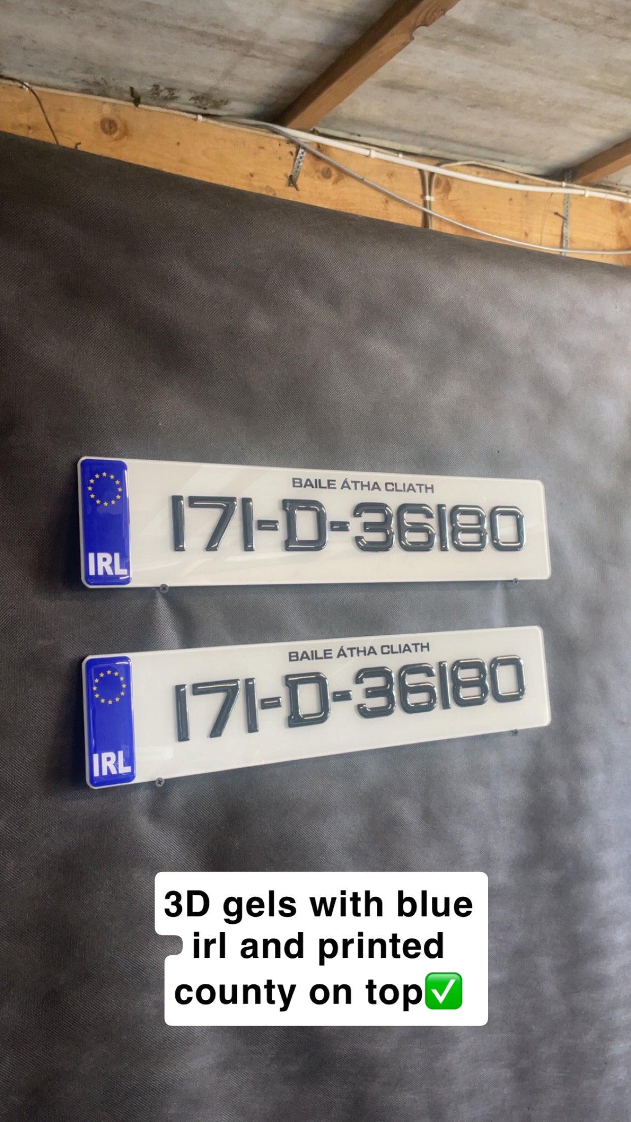 Legal style 3D gel plates