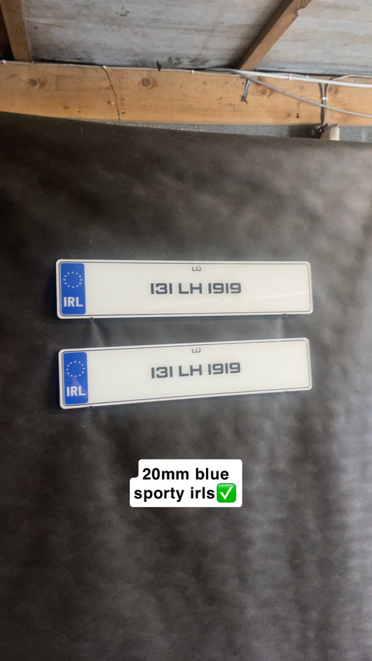 20mm blue sporty irls