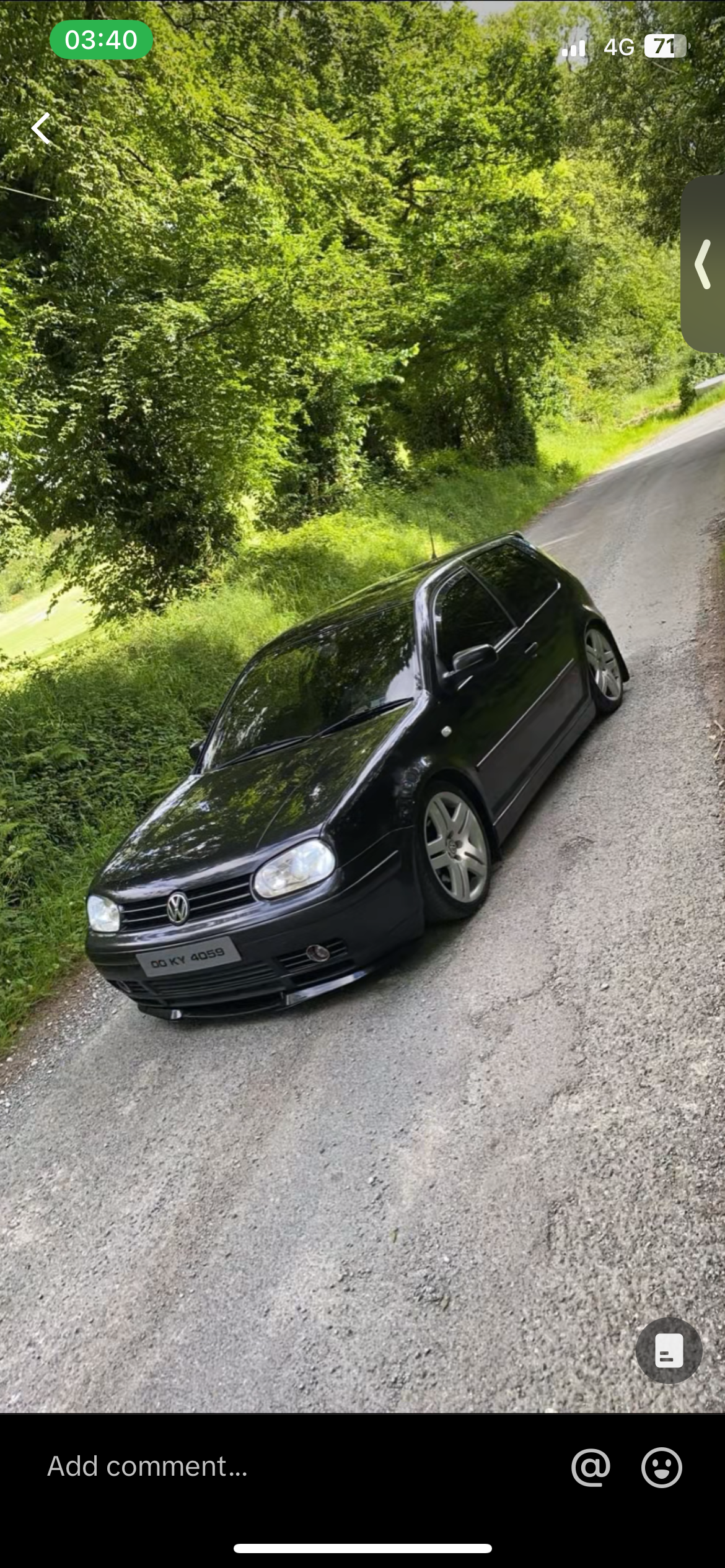 Gloss cupra splitter