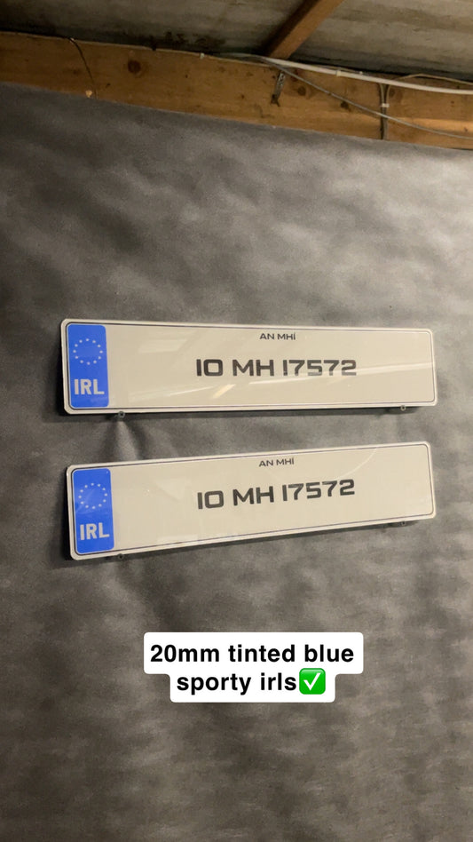 20mm tinted blue sporty irls
