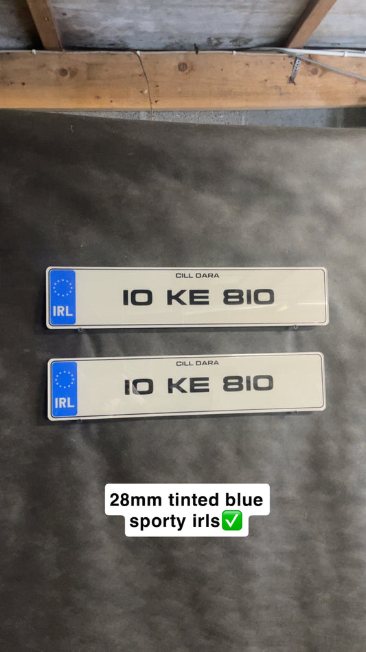 28mm Tinted blue sporty irls