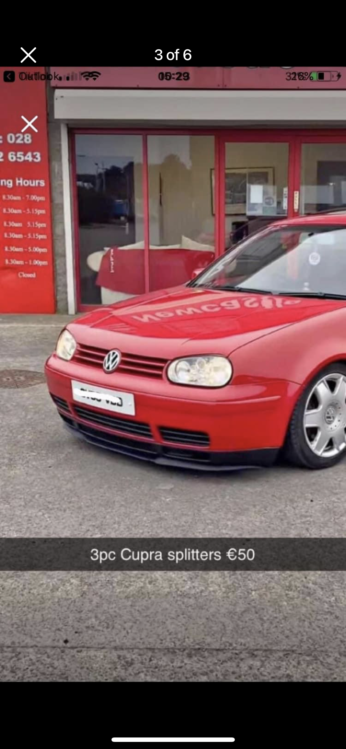 Cupra splitters