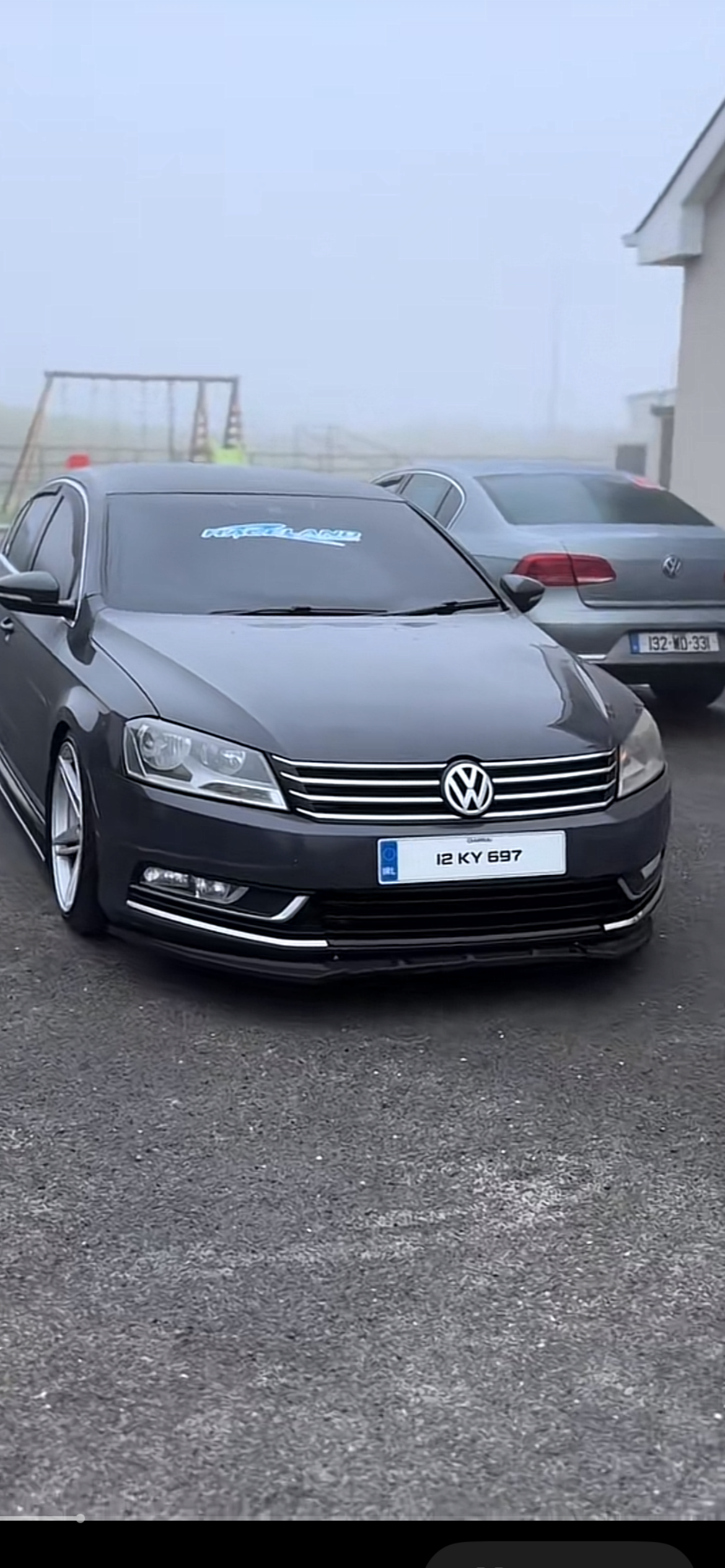B7 Passat splitter