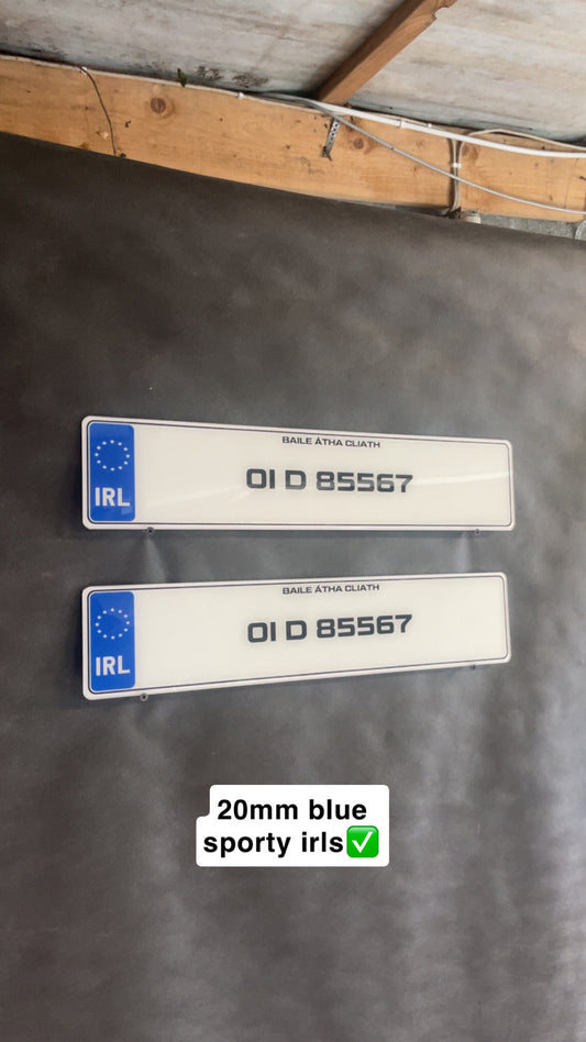 20mm blue sporty irls