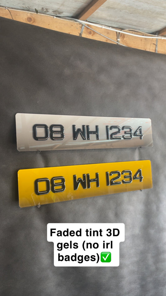 Faded tint yellow & white 3D gels (no irl badges)