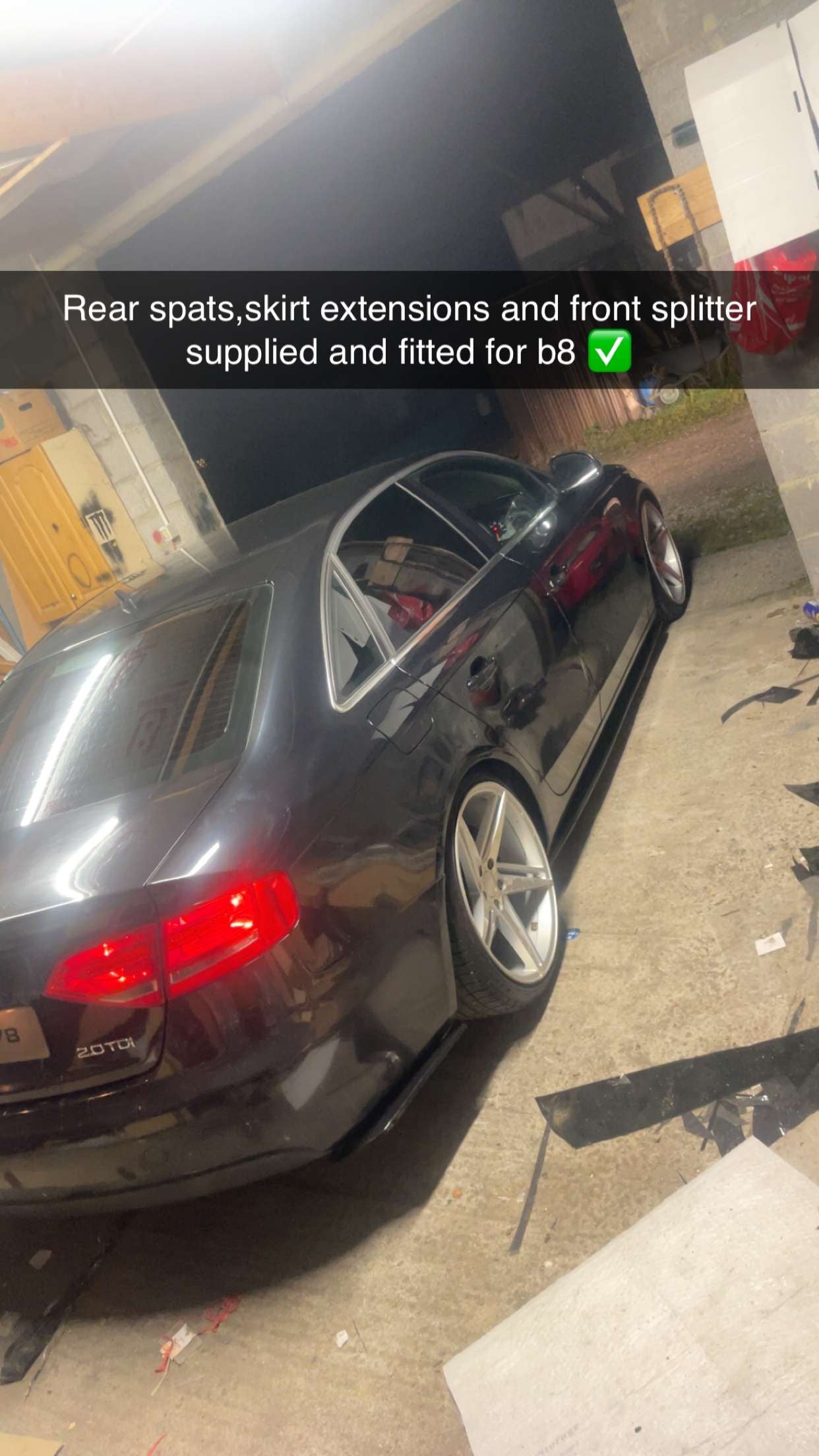 Rear spats universal